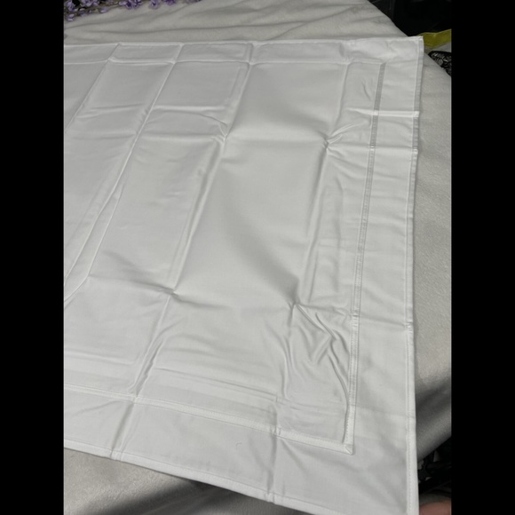 NIB Lauren Ralph Lauren Spencer Cotton Sateen Border King Sham‎ - Picture 10 of 12